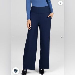 Kira Grace Women's Navy Wide-Leg Pants